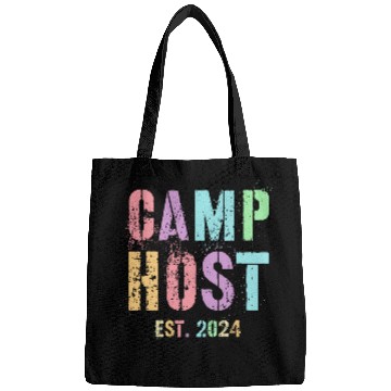 Discover bests Ever CAMP HOST Est 2024 Camping Chaos Coordinator Bags