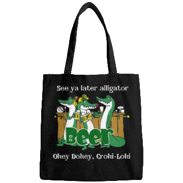 Discover Beer Fun Beer Loki Alligator Croki Crocodile Bags