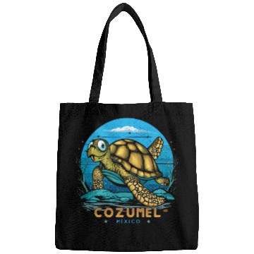 Discover Turtle Pet Cozumel Mexico Sea Turtle Bags