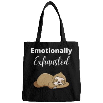 Discover Sloth Pet Emotionally Exhausted Bags