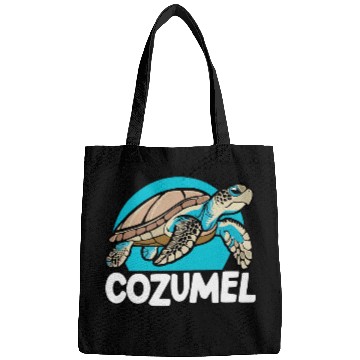Discover Turtle Pet Cozumel Mexico Sea Turtle Colorful Boys Girls Toddler Bags