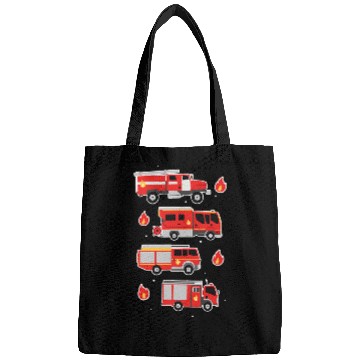 Discover Firefighter Job vehicles for boys Bags