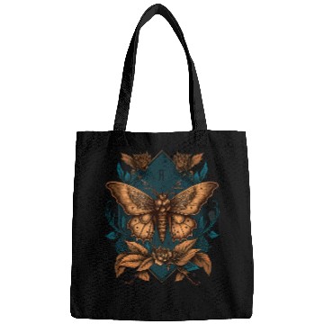 Discover Gothic Moth Witchcore Aesthetic Witchcraft Occult 1 Bags