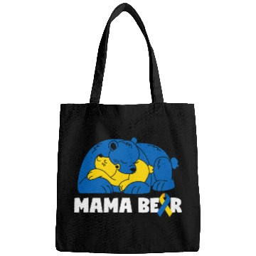 Discover Bear Pet Mama Bear Down Syndromes Awareness T05 Bags