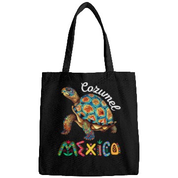 Discover Turtle Pet Cozumel Mexico Tie Dye Turtle Bags