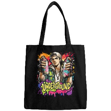 Discover Graffiti Artist Spray Cans Tagger Underground Street Art Bags