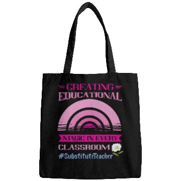 Discover Substitute Teacher Educational Magic Back To School Bags
