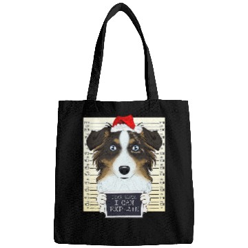 Discover Dear Santa I Can Explain I Christmas Australian Shepherd Bags