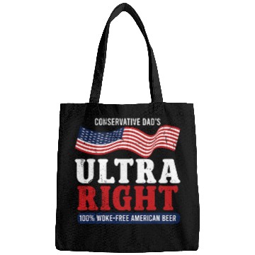Discover Beer Fun Conservative Dad s Ultra Right 100 Work frees American Beer 7 Bags