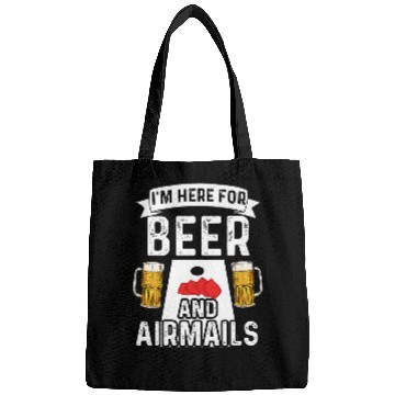 Discover Beer Fun Cornhole and Beer Drinking Airmail Toss Cornhole Player Bags