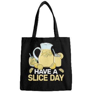 Discover Have a Slice Day lemon juice boss cute lemonade stand Bags