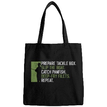 Discover Crappie Fishing Routine Design For Panfish Fisherman Bags