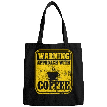 Discover Coffee Fun Warning Approach With Coffee School Staff Bags