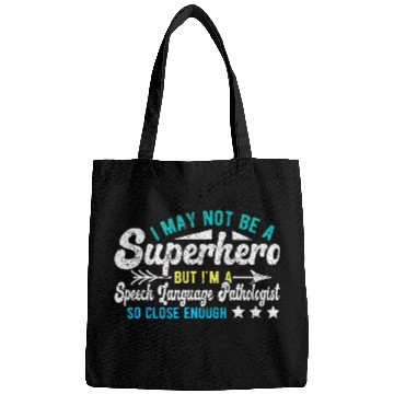 Discover Superhero Speech Language Pathologist SLP Bags