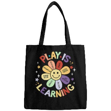 Discover Play Is Learning Preschool Teacher Kindergarten Bags