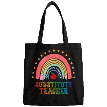 Discover Substitute Teacher Rainbow Substitute Teaching Bags