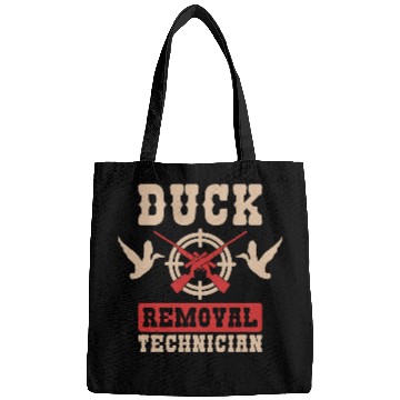 Discover Duck Removal Technician Duck Hunting Waterfowl Hunter Bags