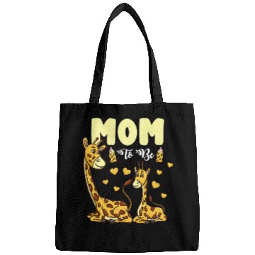 Discover Giraffe Pet Mom To Be Giraffe Pregnancy Announcement Bags