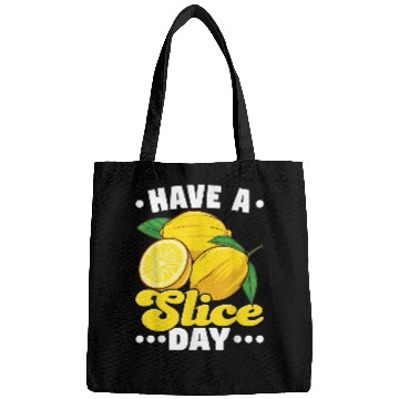 Discover Have A Slice Day Design For A Lemonade Stand Boss Bags