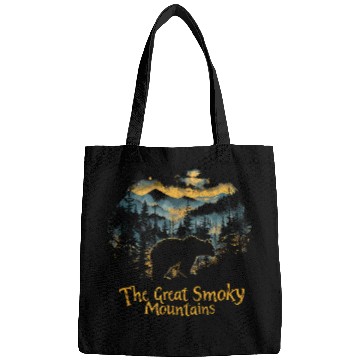 Discover Bear Pet The Great Smoky Mountains vintages Black Bear National Park Bags