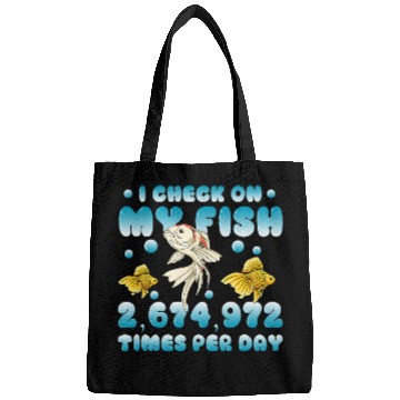 Discover I Check On My Koi Fish Fish Keeper Garden Pond Bags