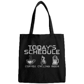 Discover Beer Fun Todays Schedule Coffee Cycling Beer Bags