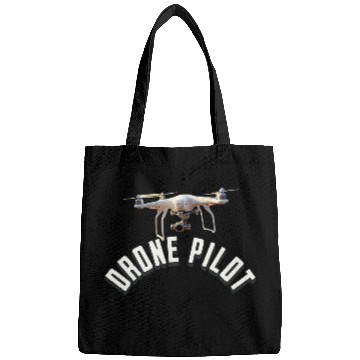 Discover Drone Pilot Technology Tech drone engineer Bags