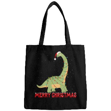 Discover Cute Brontosaurus Christmas Tree Lights Bags