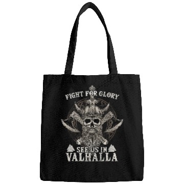 Discover Figth For Glory See Us In Valhalla I Valhalla Viking 3 Bags