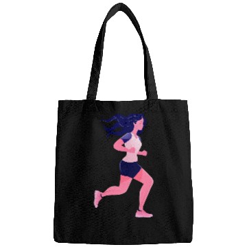 Discover Fitness Exercise Woman Runner Running Jogging Bags