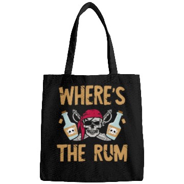 Discover Beer Fun Wheres The Rum Drinker Alcoholic Pirate Lover Bags