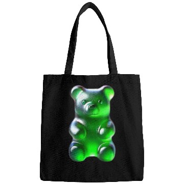 Discover Bear Pet Green Gummy Bear Bags