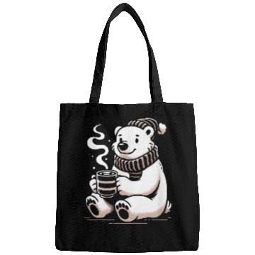 Discover Bear Pet Cozy Polar Bear Hot Chocolate Bags