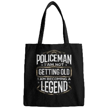 Discover Law Enforcement Not Getting Old Become Legend Policeman 1 Bags
