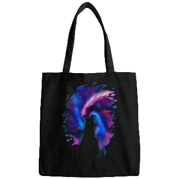 Discover Cosmic Cat Staring Into Outer Space Cat Lover Gift Bags