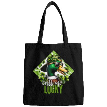 Discover Duck Pet Saint Patricks Call Me Lucky Mallard Duck St Patricks Day Bags