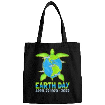 Discover Turtle Pet Earth Day Love World Sea Turtle Planet Environment Bags