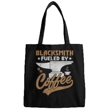 Discover Coffee Fun Blacksmith Fueled By Coffee Ironworker Forger Farrier Bags