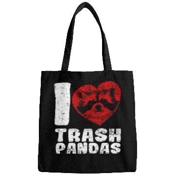 Discover Raccoon Pet I Love Trash Panda Racoon Bags