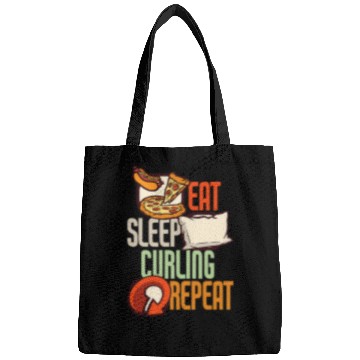 Discover Eat Sleep Curling Repeat Curling 1 Bags