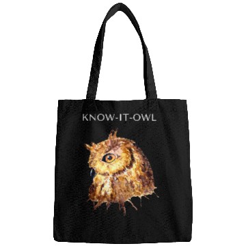 Discover Owl Pet pun knowitowl birdwatching hoot Bags