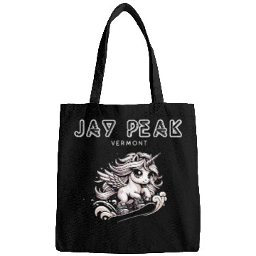 Discover Jay Peak Vermont Cool Snowboard Unicorn Bags