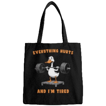 Discover Duck Pet Everything Hurts And I m Tired Duck 3 Bags
