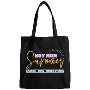 Discover Wines Fun Mom Summer Snacks Wines Sunshine Vacation Funny Bags