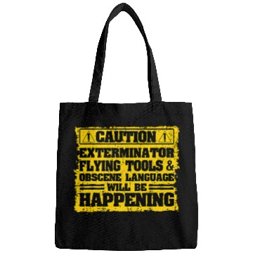 Discover Exterminator Pest Control Eradicator Terminator Flying Tools Bags