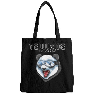Discover Panda Pet Telluride Colorado USA Panda Skis Gift 1 Bags