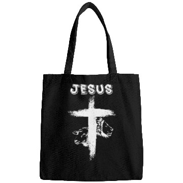 Discover Lion Pet and Lamb Cross Jesus Bags