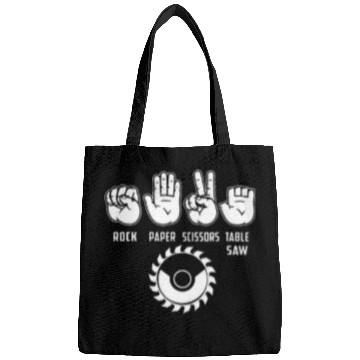 Discover Rock Paper Scissors Able Saw Carpenter Engineer Bags