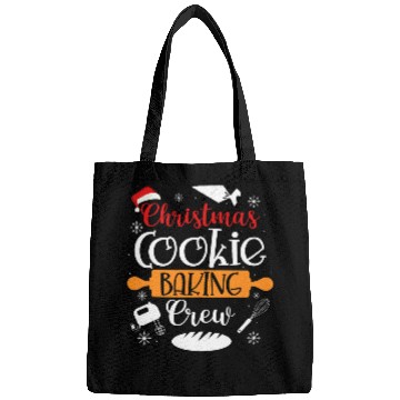 Discover Christmas Cookie Baking Crew Baker Pastry Chef Kids Xmas Bags