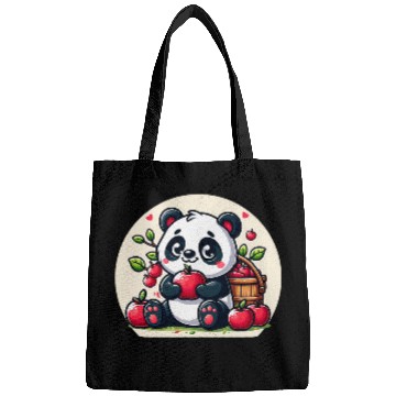 Discover Panda Pet Apple Picking Autumn Bags